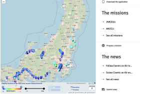 Openradiation放射線地図